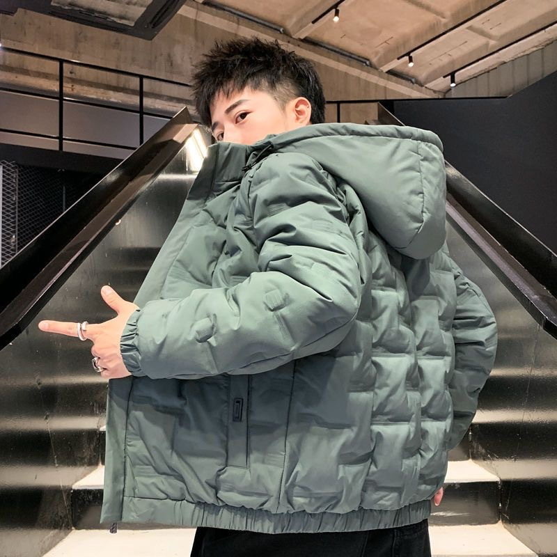 波司登品牌精品男士羽绒服男新款连帽薄款大码白鸭绒外套青年帅气