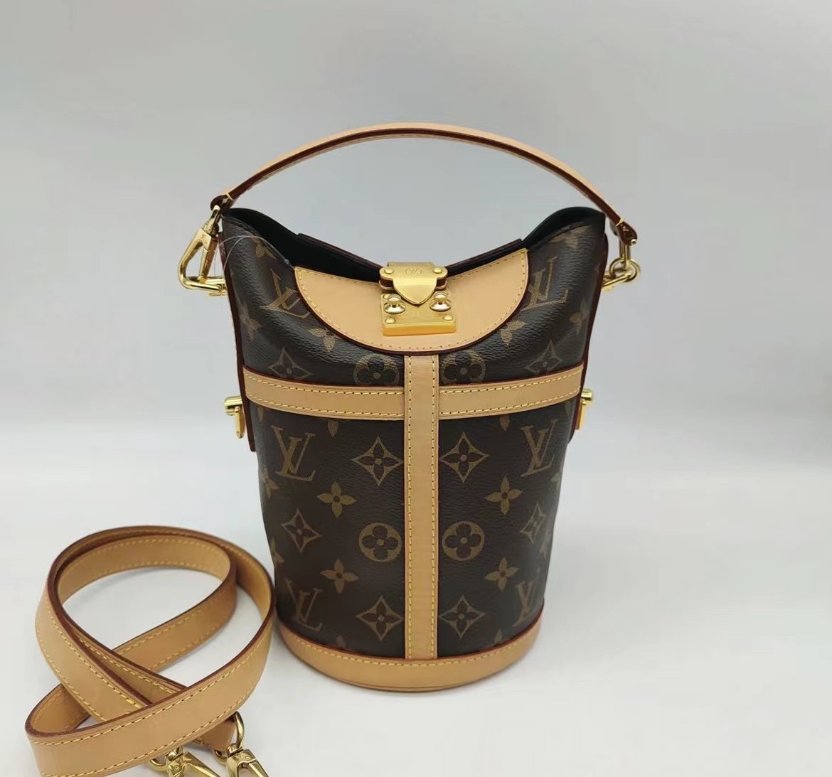 99新 LouisVuitton/路易威登 薯条包/单肩斜挎包/理理