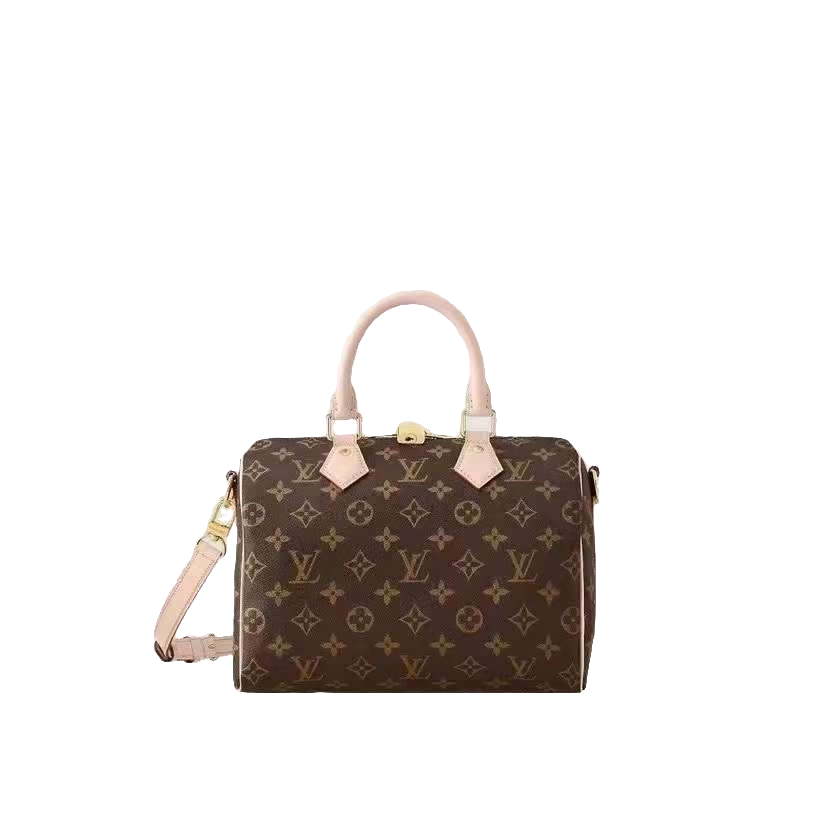 99新 LouisVuitton/路易威登 肩带款speedy(三零)单肩包D店