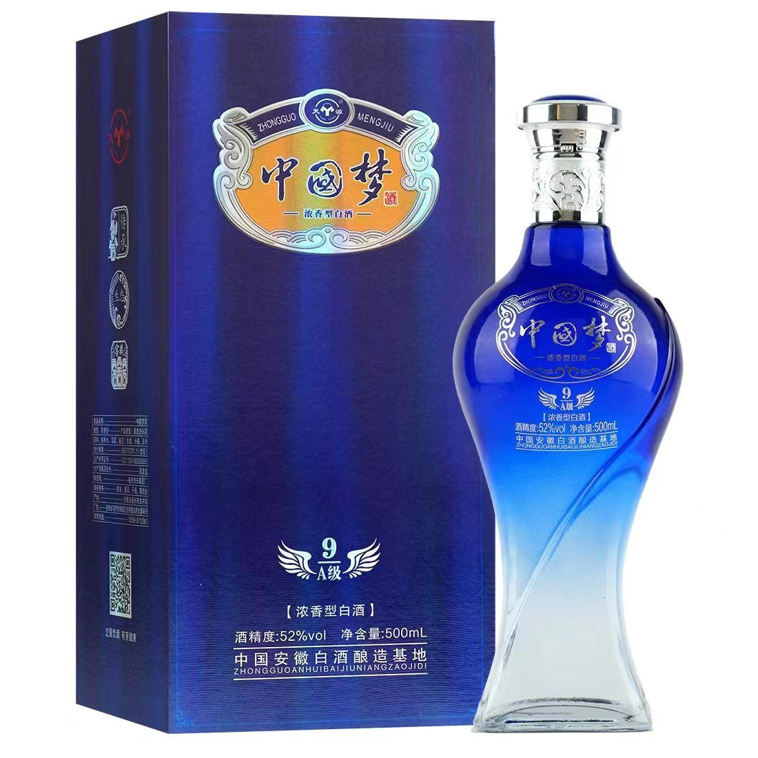 【小苏打】 中国梦白酒52度500ml浓香型白酒52度500