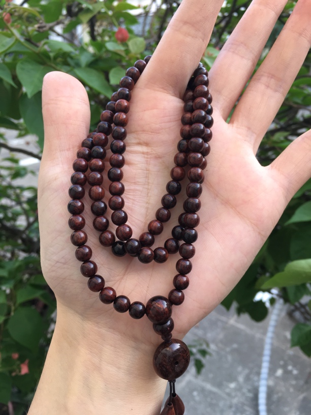 海黄海南黄花梨多圈108规格0.6 