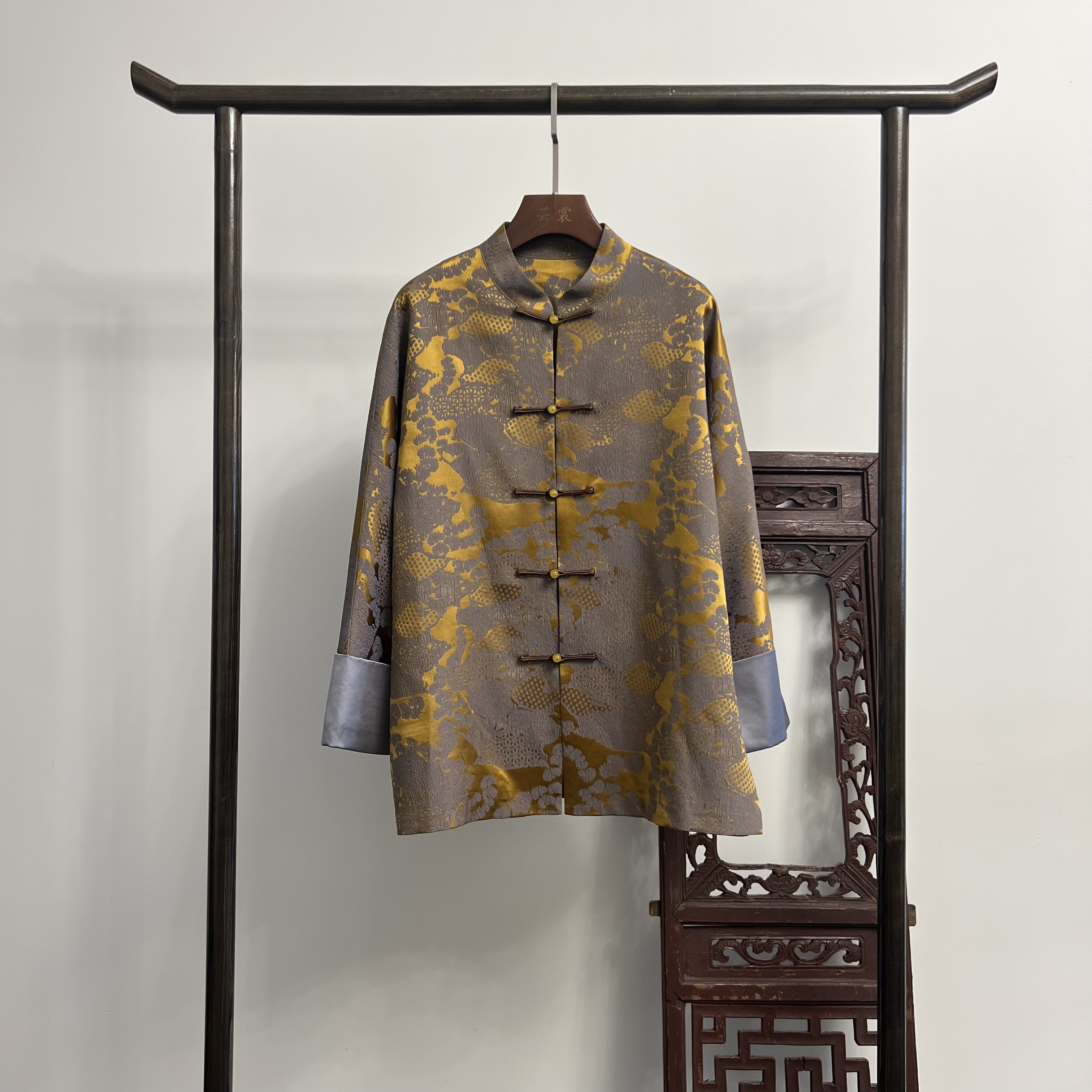 【晴岚】新中式桑蚕丝上衣外套W50112