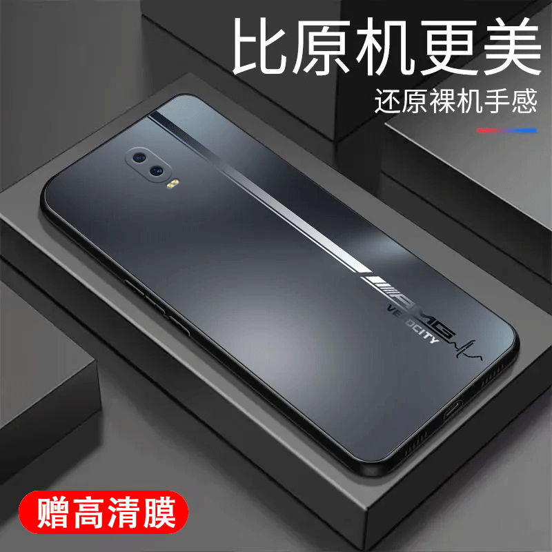OPPOr17硅胶手机壳直边镜头全包OPPOr17pro手机套软壳男风简约款