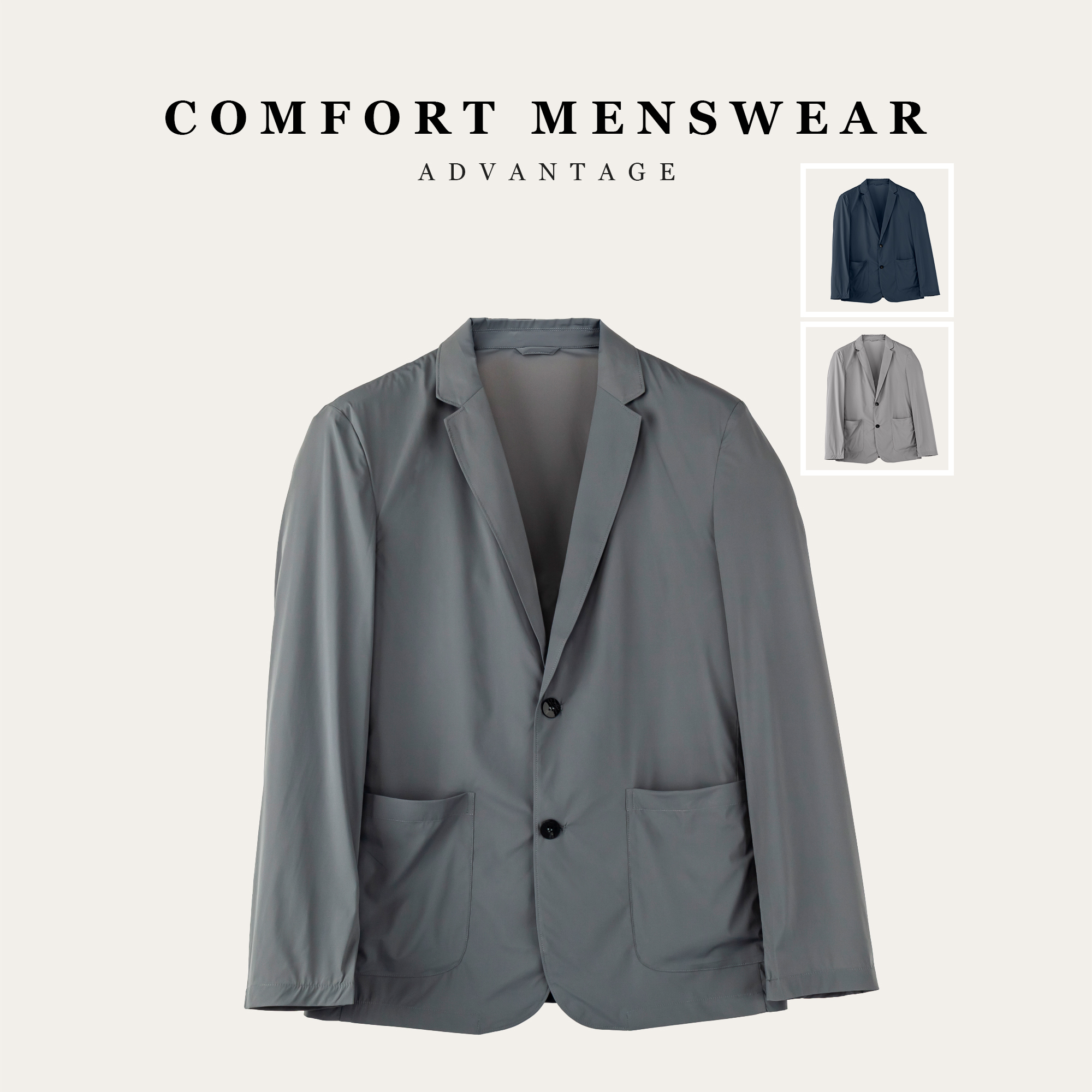 男士夏季新款防晒西服!商务百搭透气薄款单西外套短款上衣(9901)