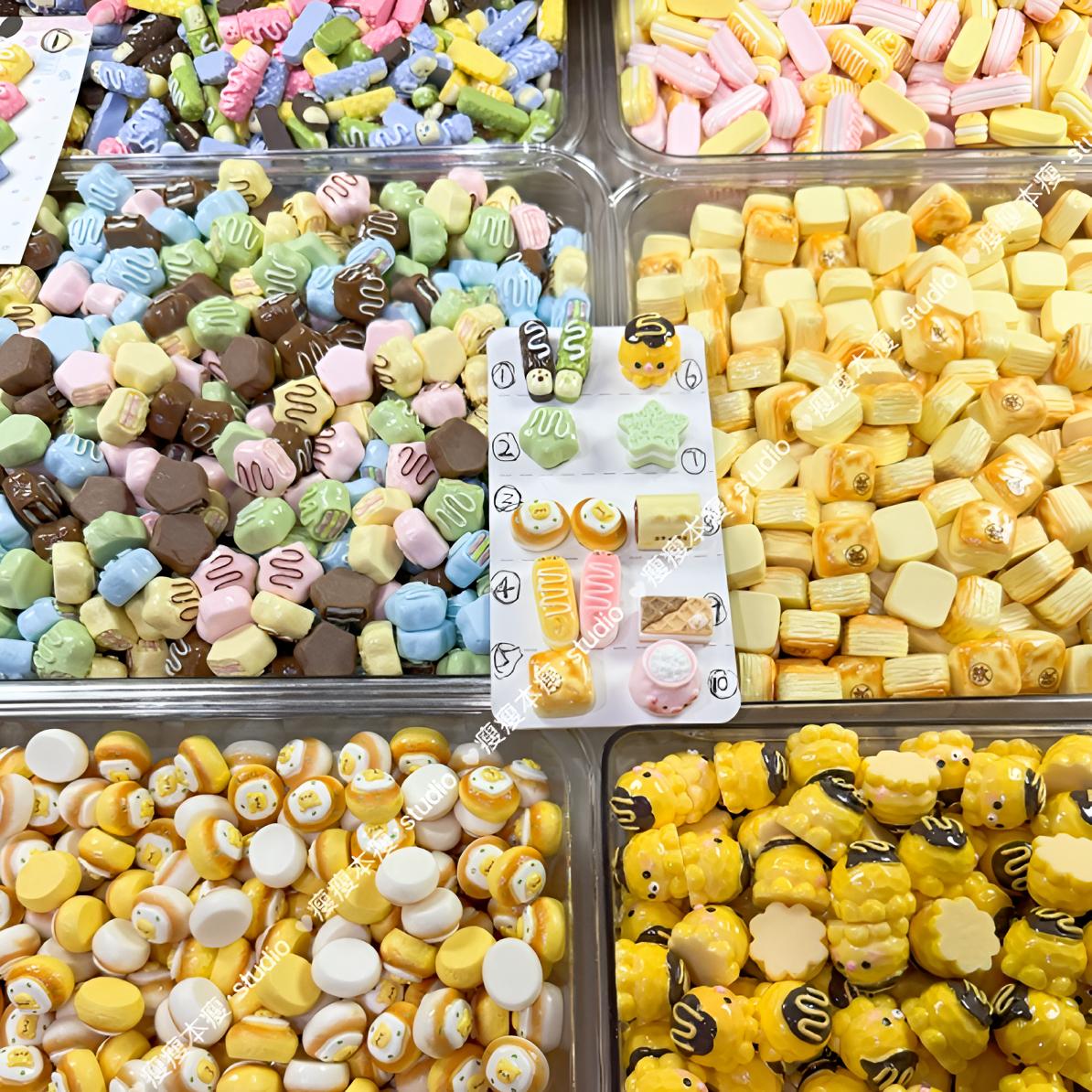 【瘦瘦5.14炸款】创意树脂diy食玩手工可爱玩具饰品配件