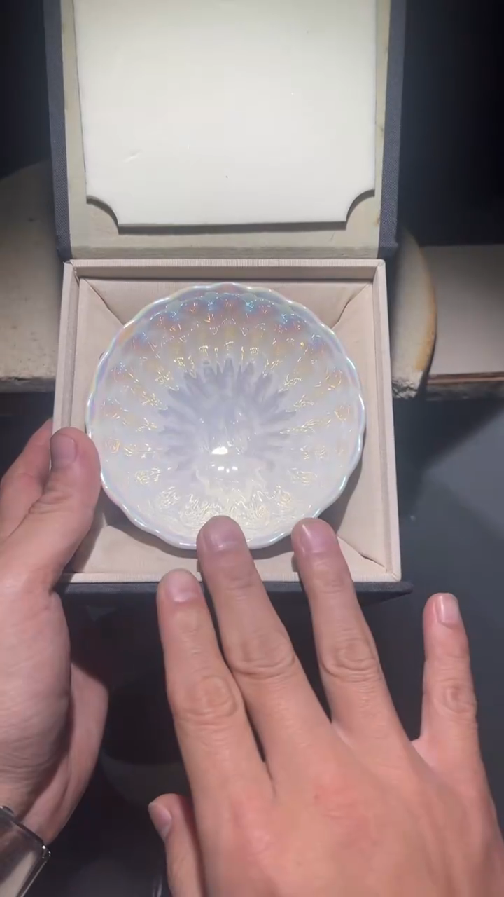 【闪购商品】瓷杯七彩白贝