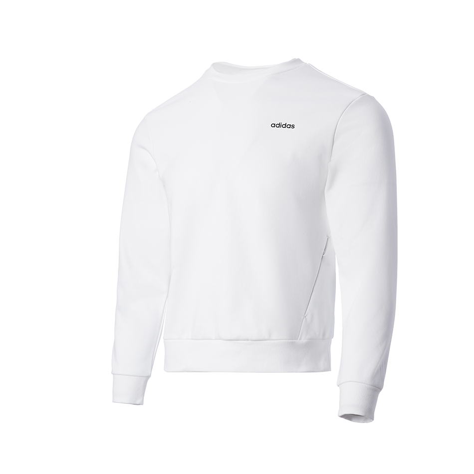 阿迪达斯2024新款女子运动圆领卫衣JE3598