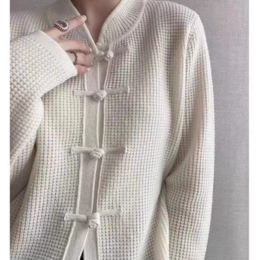 濮院毛衣开衫套头上衣加厚提花秋冬长袖毛针织衫