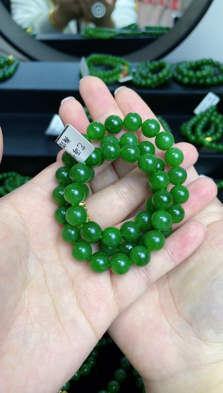 【闪购商品】和田玉（碧玉）颈饰未镶嵌9