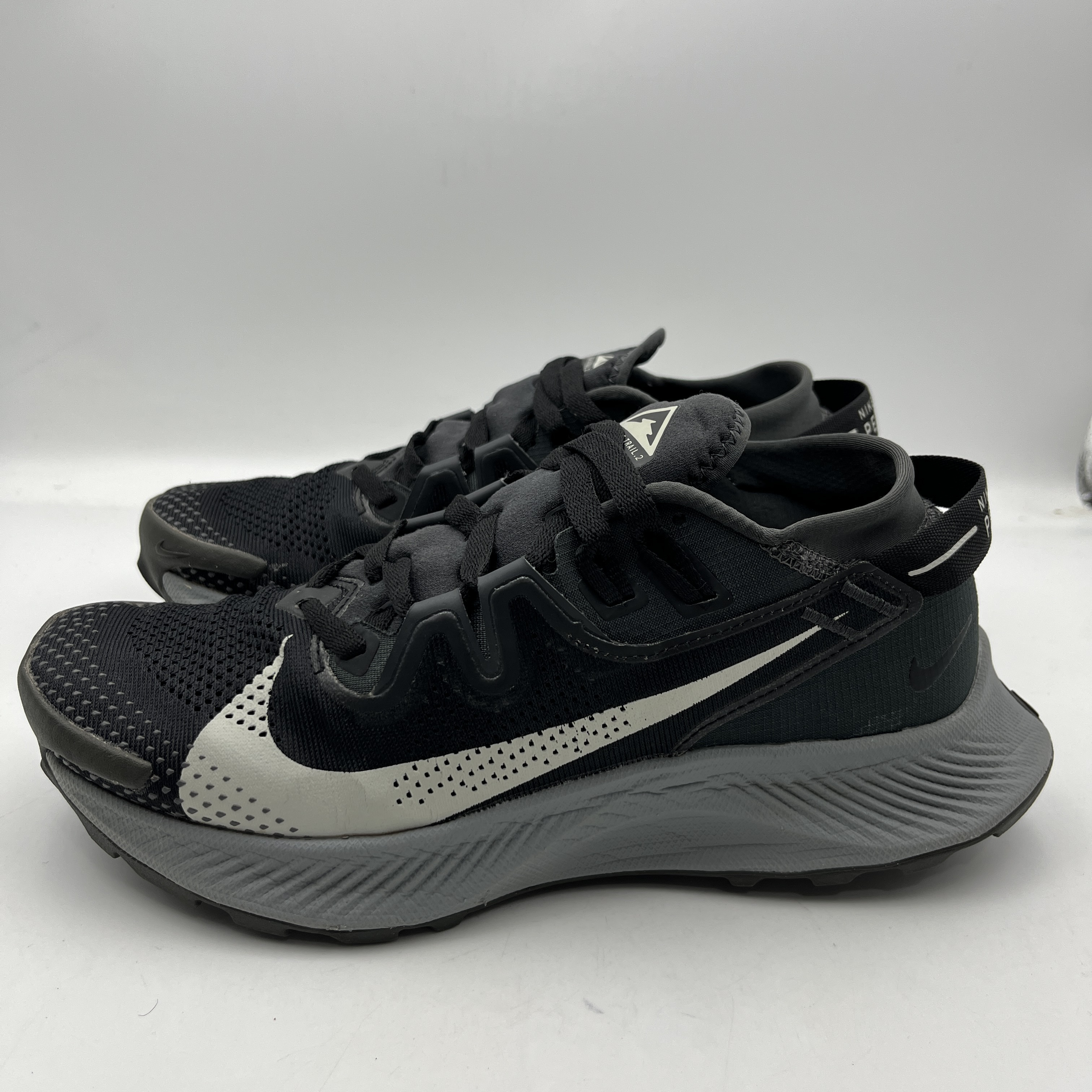 二手 41码 Nike Pegasus Trail 2 跑鞋 黑色/灰色 公价899