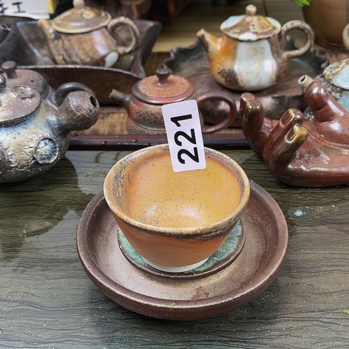 【闪购商品】沁庐柴窑柴烧茶具