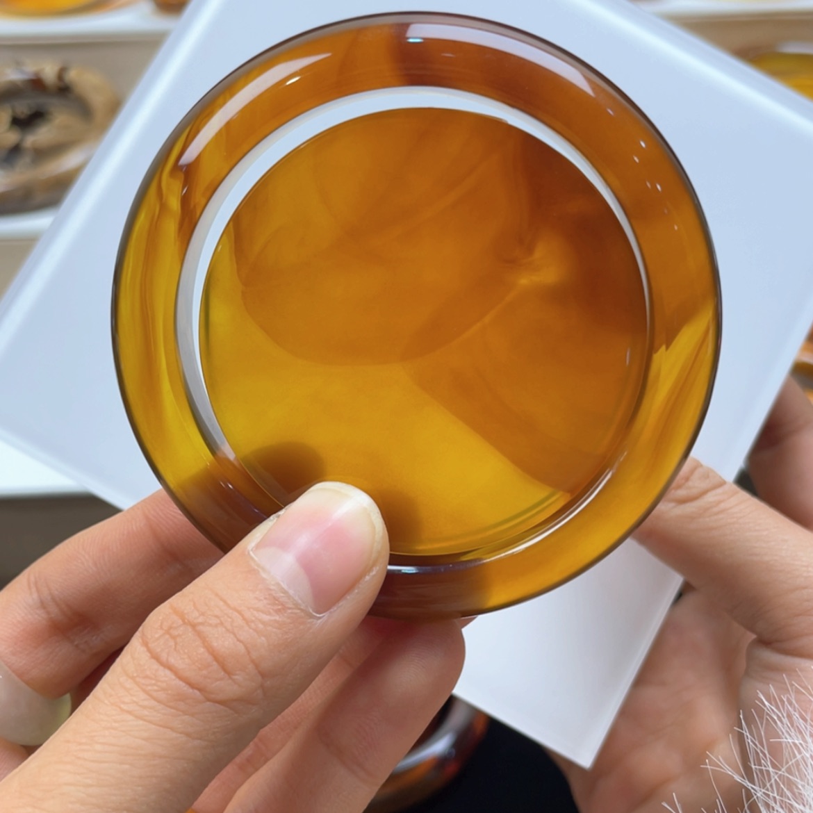 【闪购商品】琥珀手镯未镶嵌