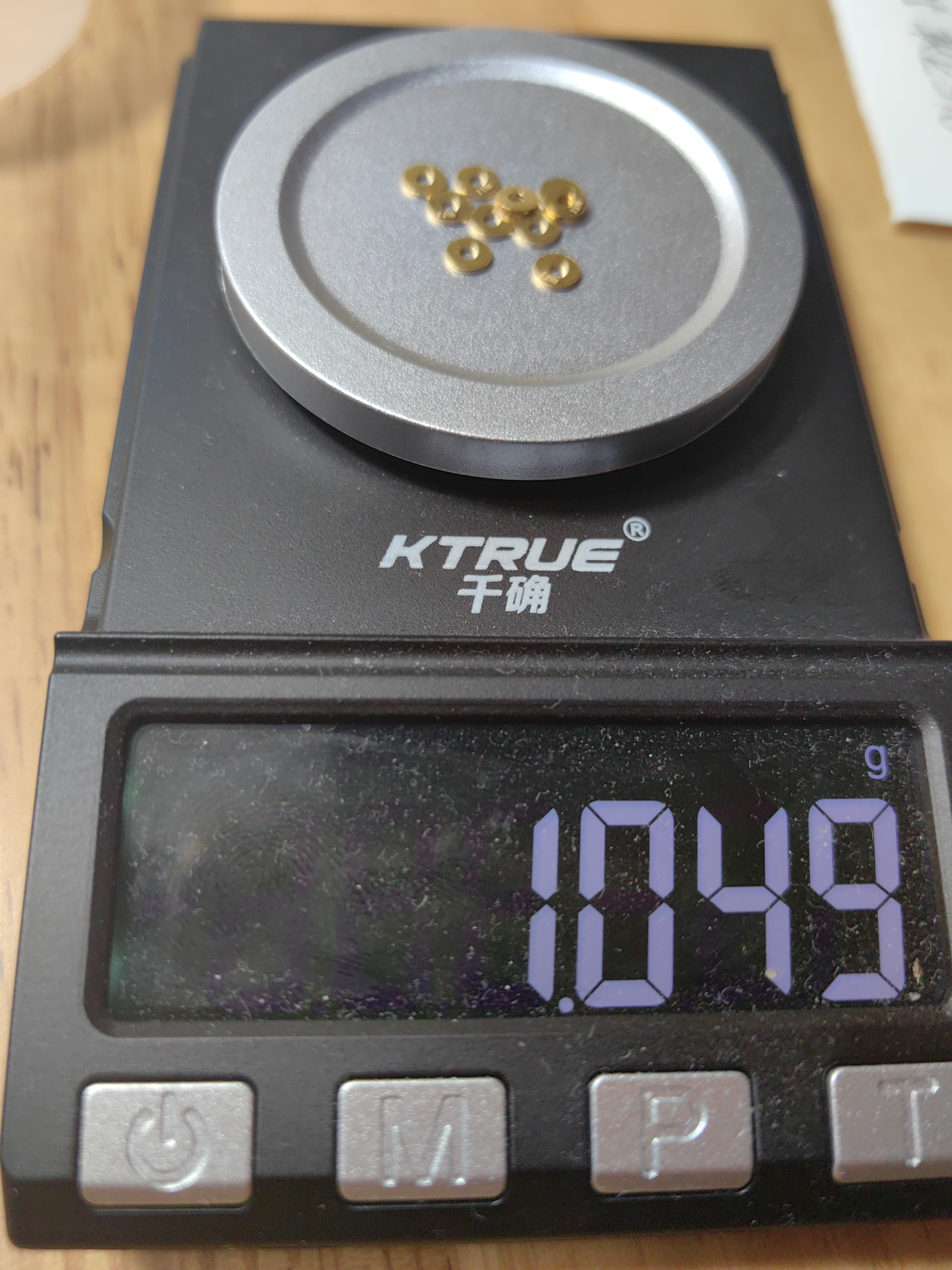 足金4mm直切隔片