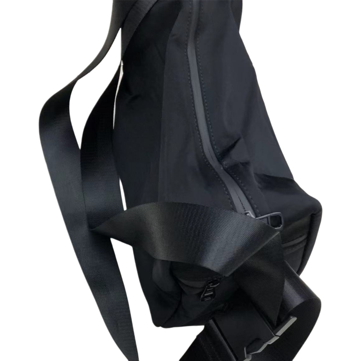 3301#时尚休闲款百搭韩版包包运动挎包户外肩包黑色速干骑行单肩