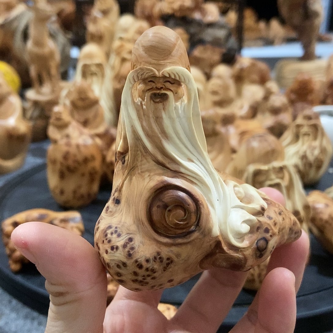 柏木（崖柏）用****6寿星手把