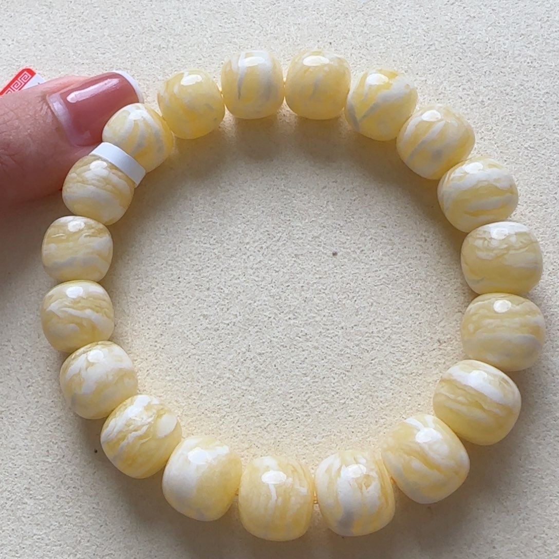 琥珀手链未镶嵌手串