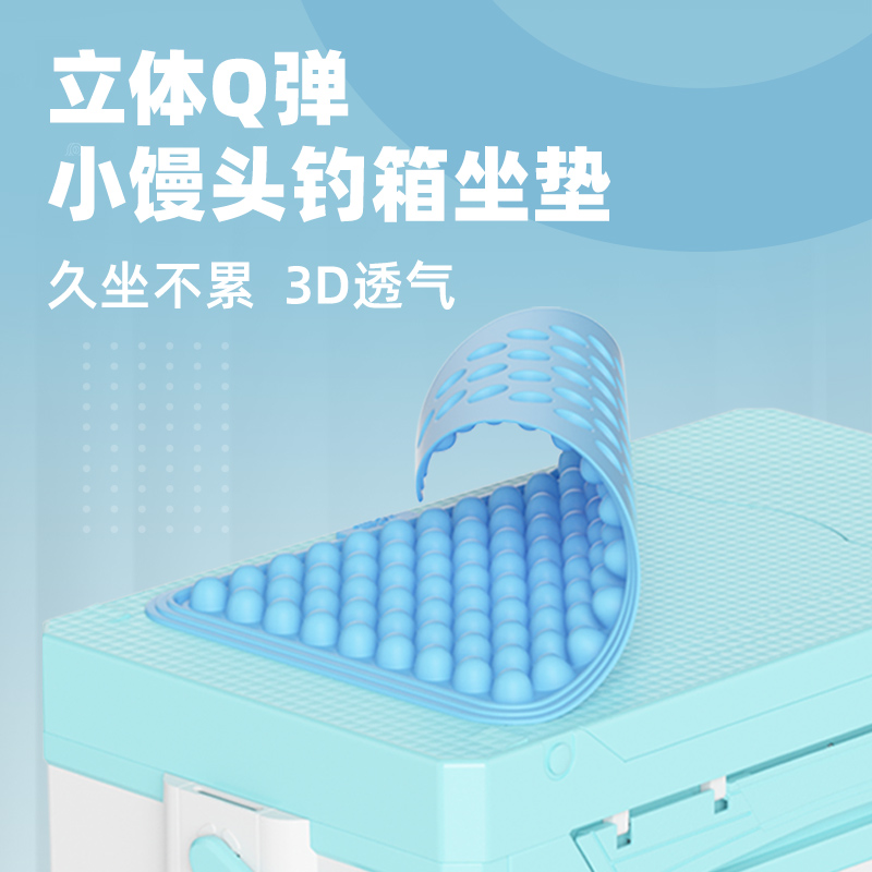 佳钓尼钓箱坐垫小馒头坐垫台钓箱垫子钓鱼配件渔具用品大全