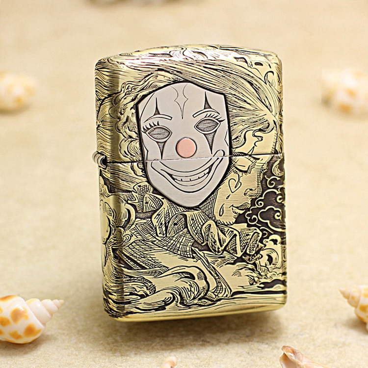 ZIPPO打火机  面具人生 168盔甲煤油打火机 DYJ1