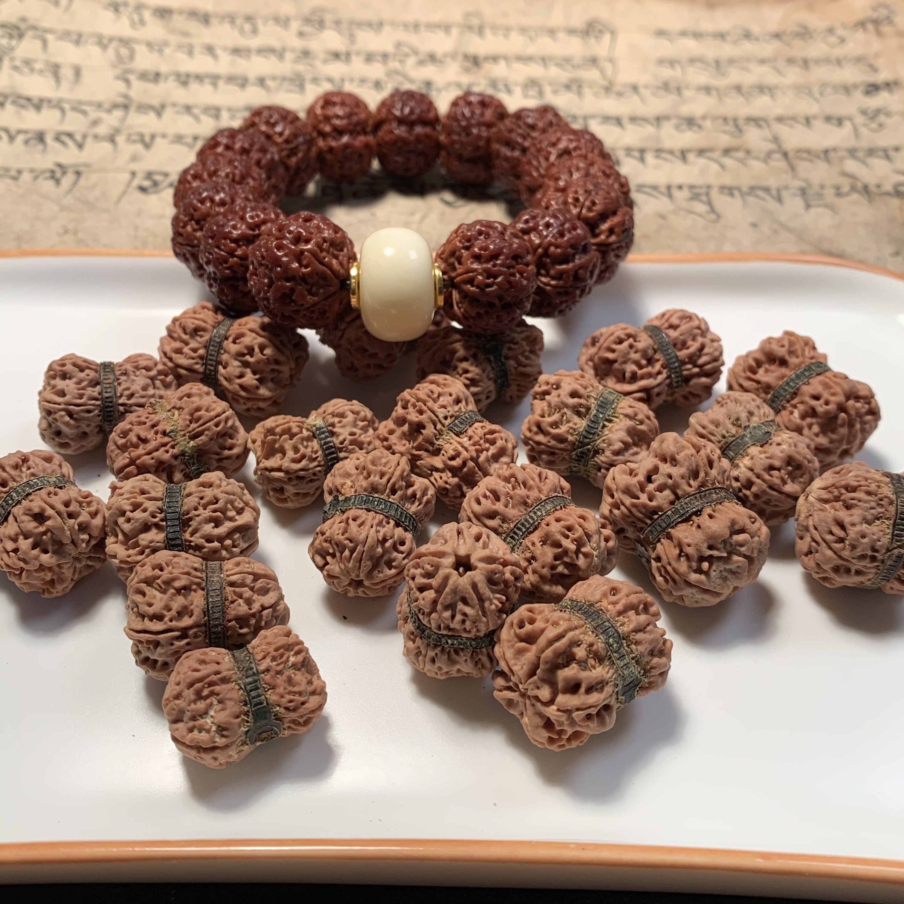 精品定制金刚葫芦娃尼泊尔大金刚菩提子手串