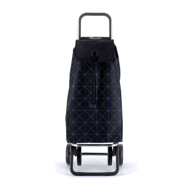 利快西班牙进口家用拉杆防水四轮可折叠购物车买菜车小拉车43L