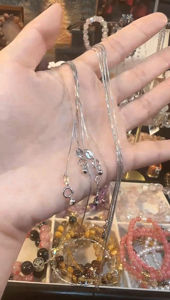 【闪购商品】水晶项链未镶嵌项链