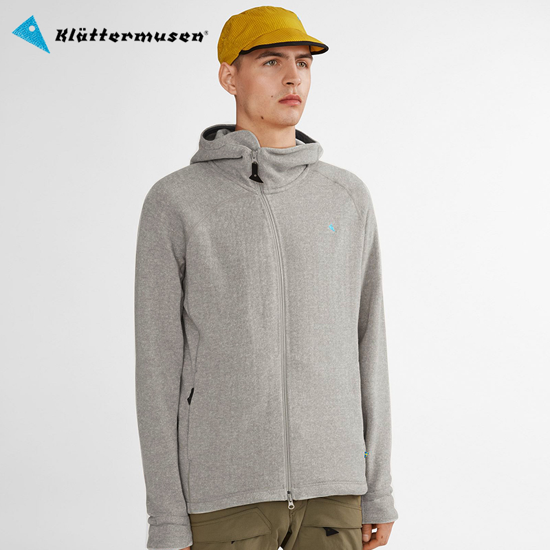 KLATTERMUSEN/攀山鼠20606M巴德尔男绵羊毛帽衫Balder Hoodie