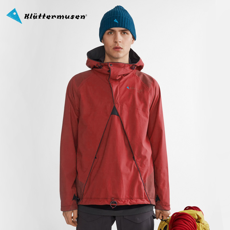 KLATTERMUSEN/攀山鼠10641M洛托尔男款软壳套头衫-Lodur Anorak M