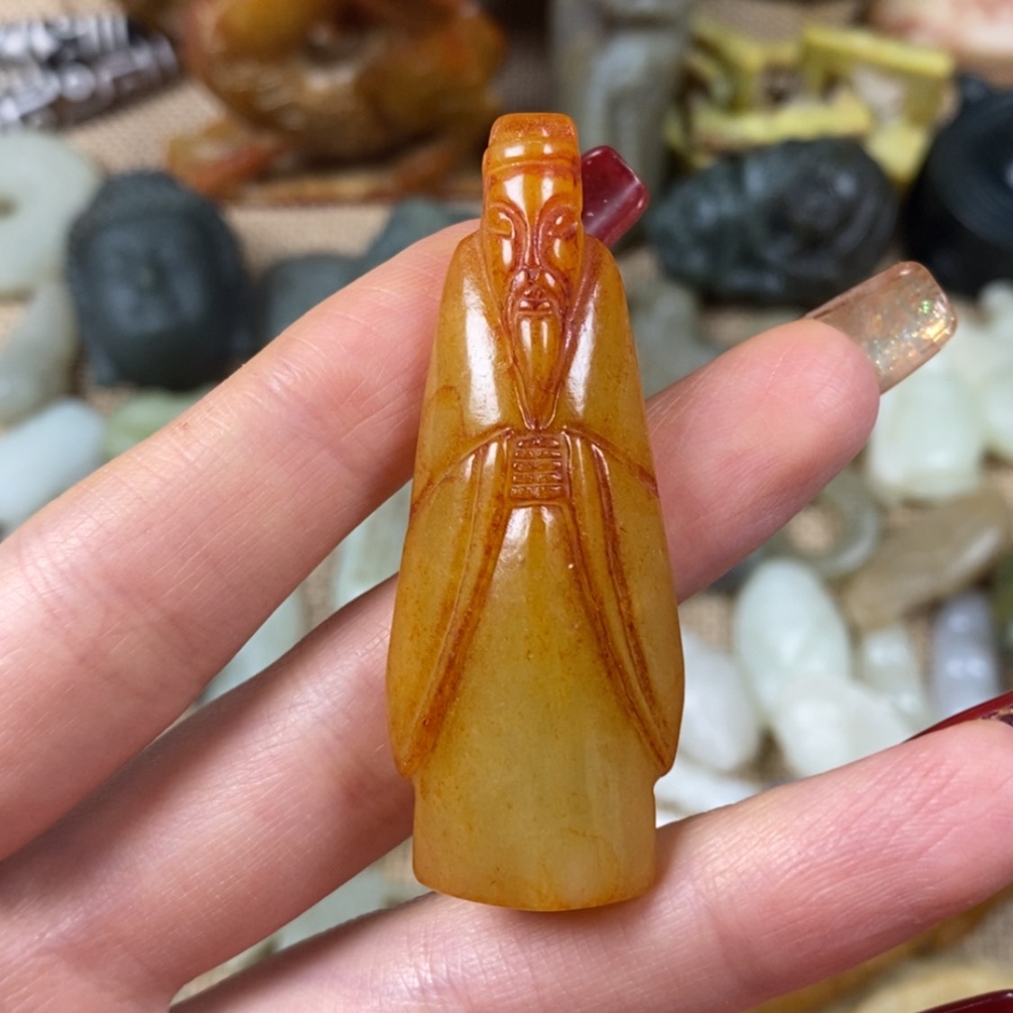 【闪购商品】白玉菩提吊坠128