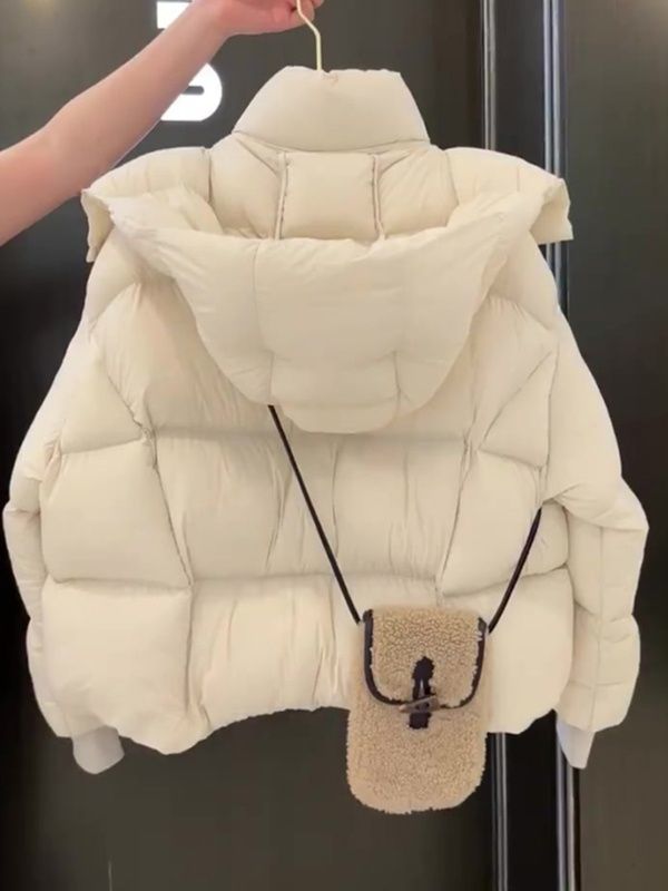 波司豋冬季羽绒服女2023新款今年流行面包服小香风高级感超好看短