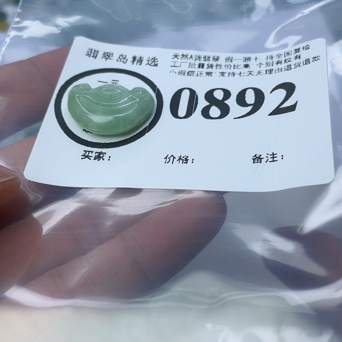 【闪购商品】翡翠颈饰未镶嵌
