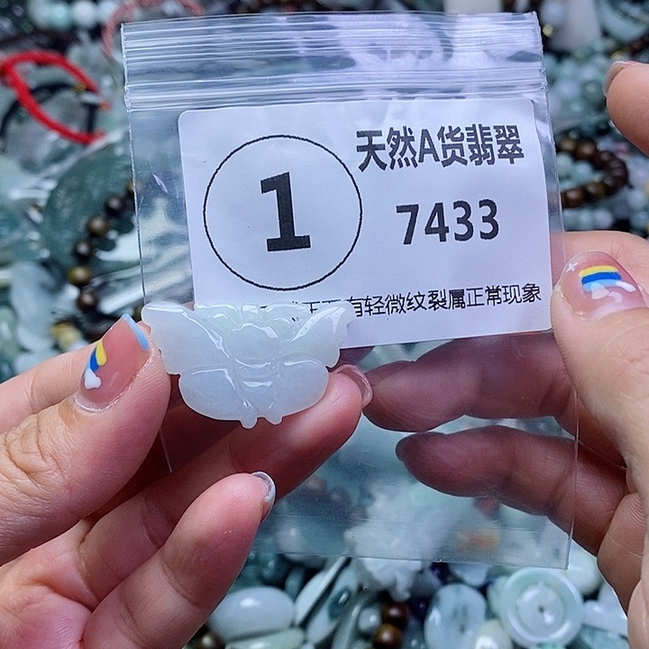 翡翠颈饰未镶嵌吊坠