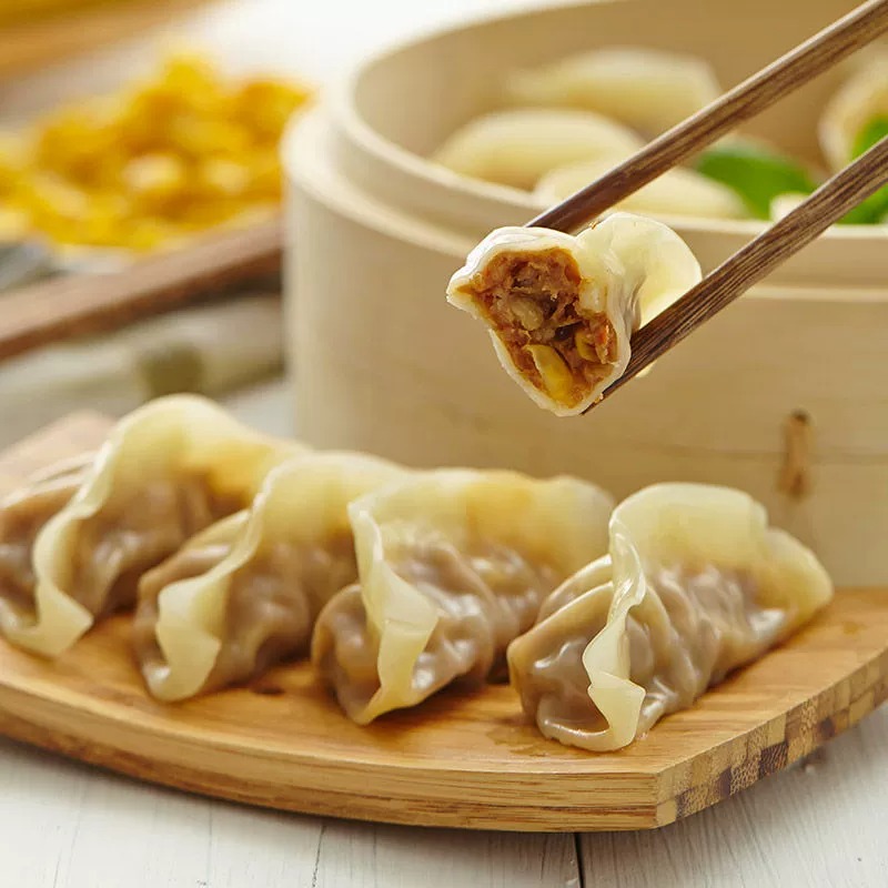 shashibi/沙士比心思源蒸煎饺子生煎水饺小锅贴速冻早餐半成品