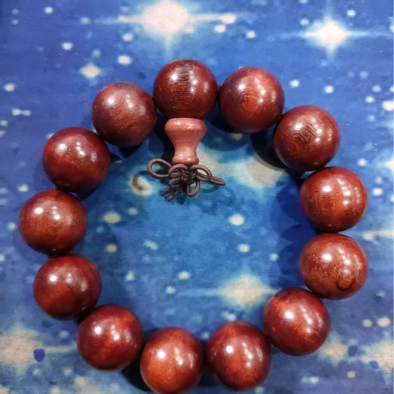 384号 科檀1.8cm圆珠手串(样色样式多样性发其一)