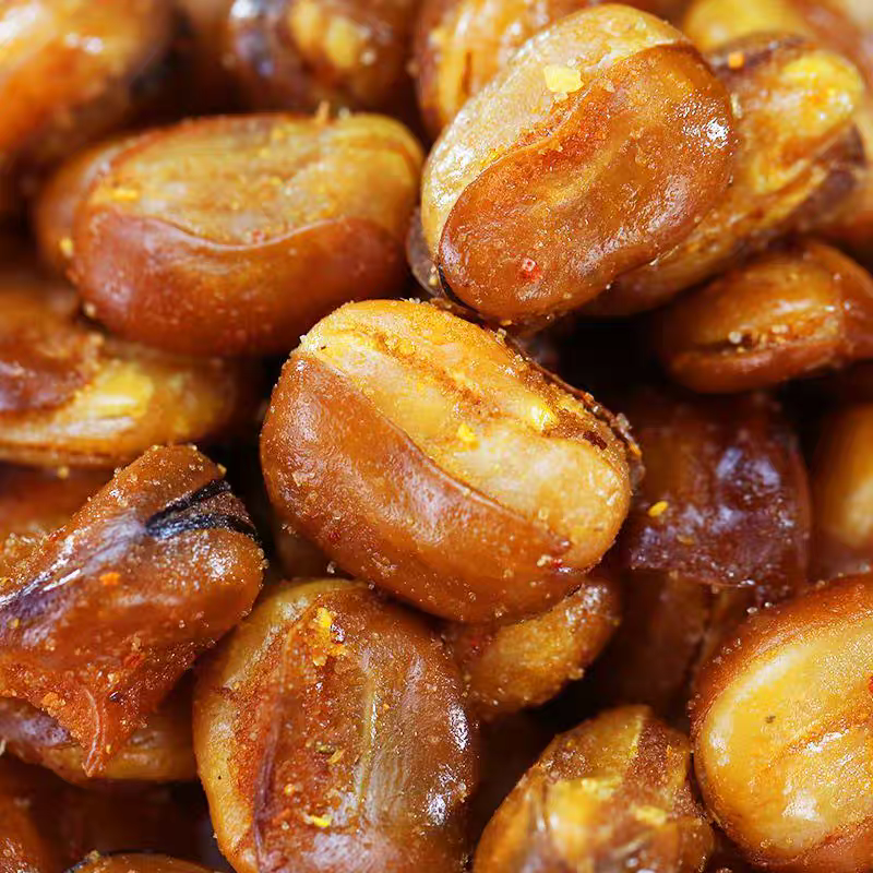 牛肉味兰花豆蚕豆炒货咸香炒豆怀旧零食解馋办公室追剧油炸小零食