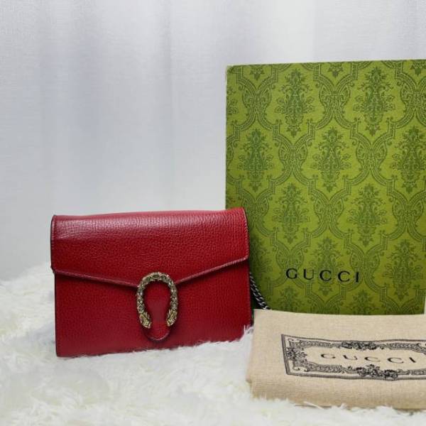 妃鱼/95新/古驰/Gucci/单肩包/市场价5699