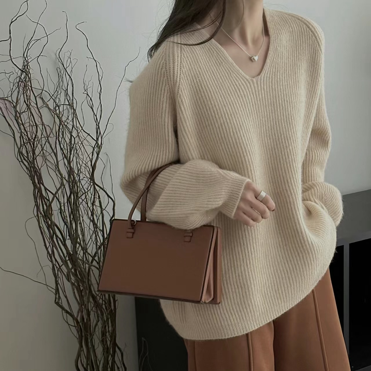 小众时尚感打底百搭女装显瘦春秋气质网红洋气韩版毛衣秋冬休闲