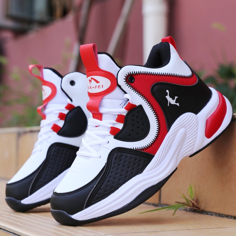 篮球鞋男鞋秋季2025新款实战球鞋学生耐磨高帮运动鞋男跑步潮鞋子