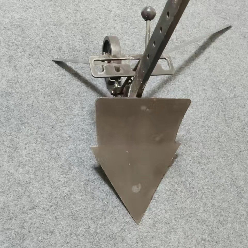 微耕机配套农机可调节式开沟机器犁双面翻转犁耕地犁