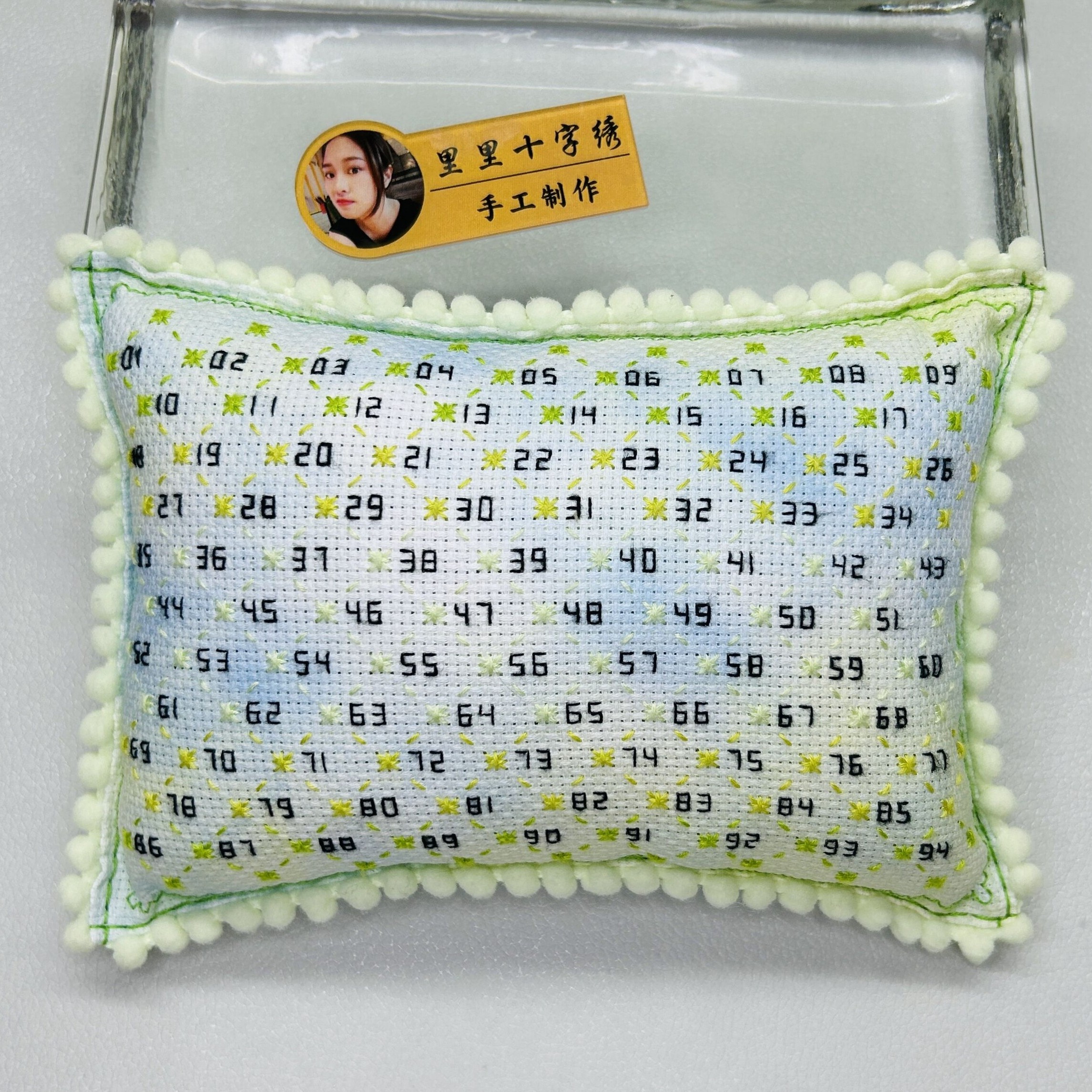 十字绣工具手工定制成品排线包彩虹针插包数字扎包刺绣分线器