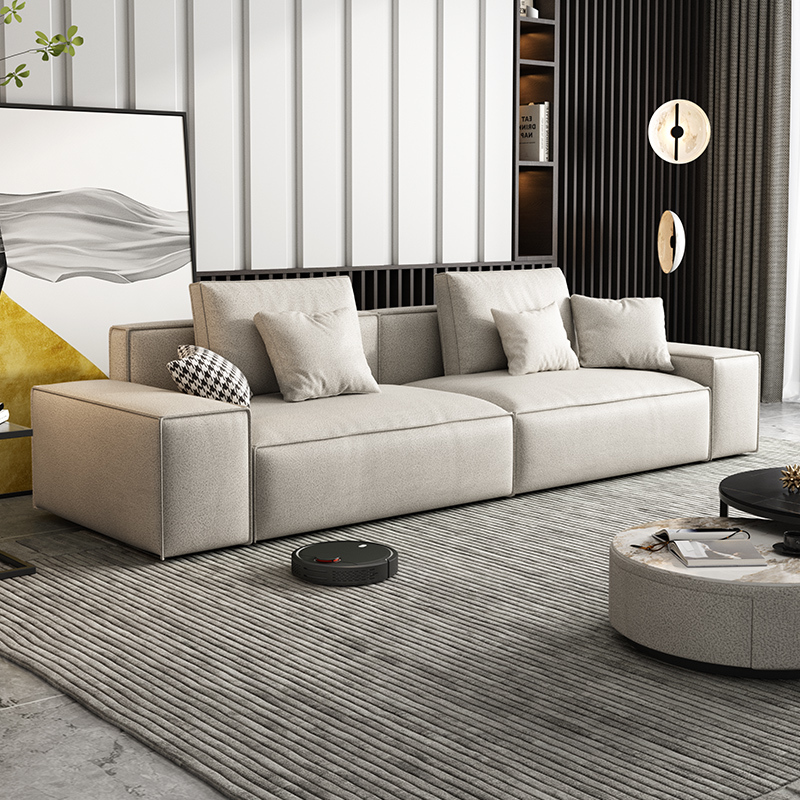 【纳米科技布】豆腐块方块沙发设计师家具网红沙发简约客厅沙发