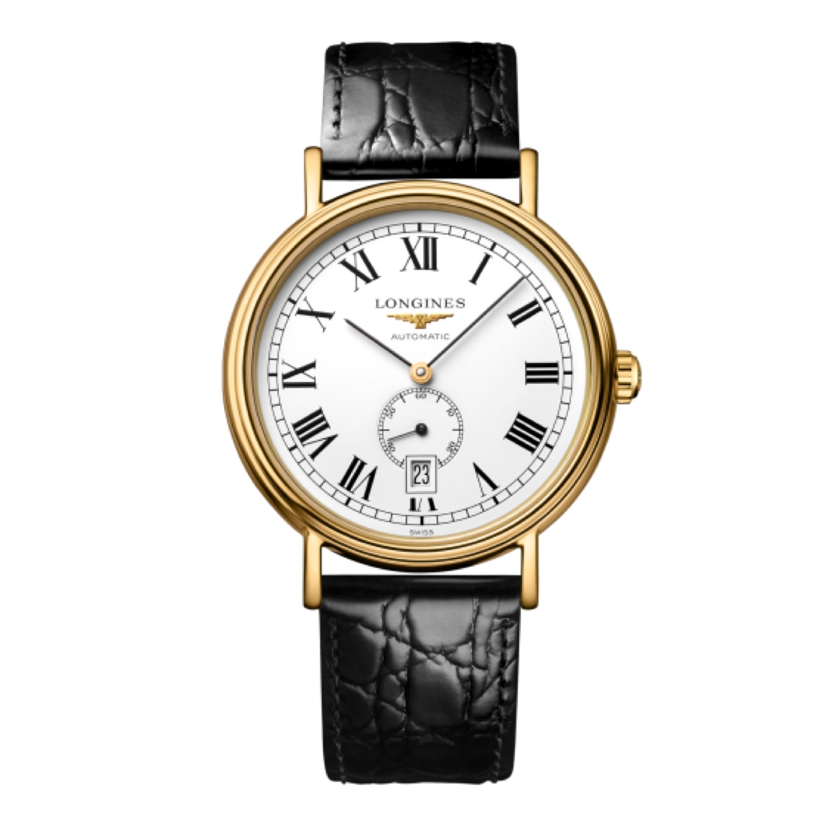 99新 Longines/浪琴 1瑰丽905/40mm/独立秒针机械男表/