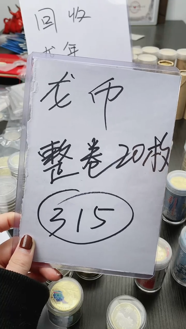 【闪购商品】铜龙年纪念币银行原卷（预售）