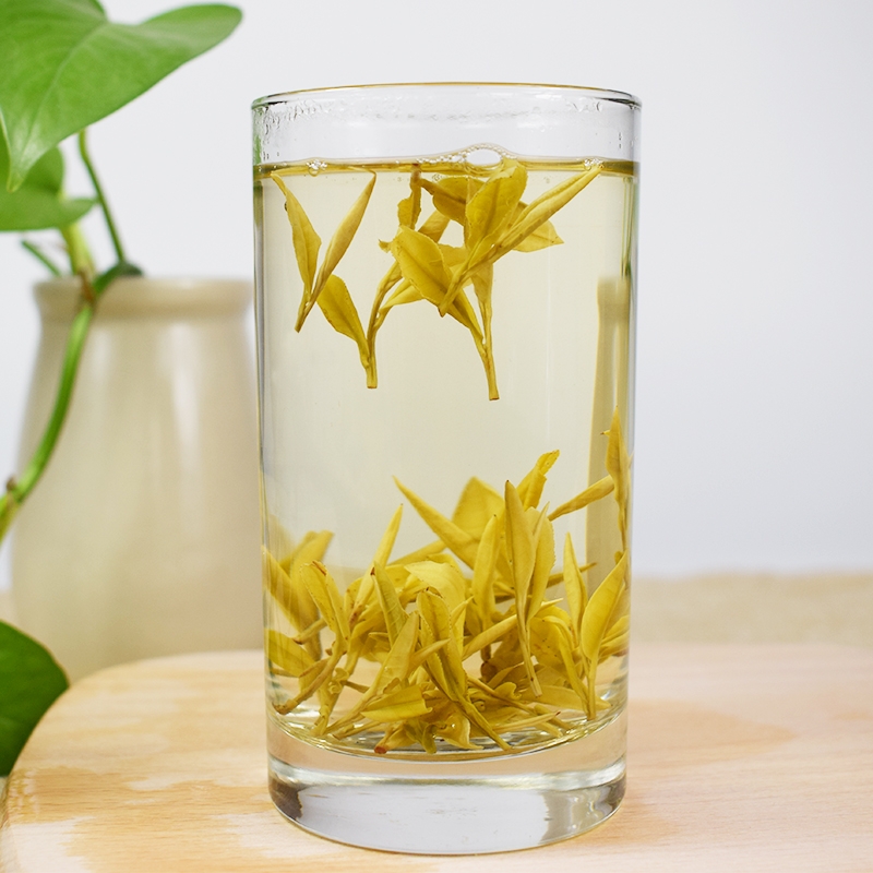 [23年新茶] 鲜嫩甘甜黄金叶绿茶散装春季安吉白茶罐装