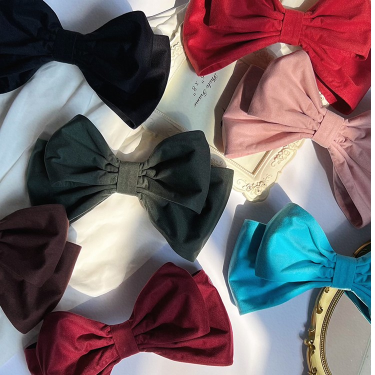 【许愿星】withpuji原创设计 超大蝴蝶结8色可选百搭时尚可调节公主