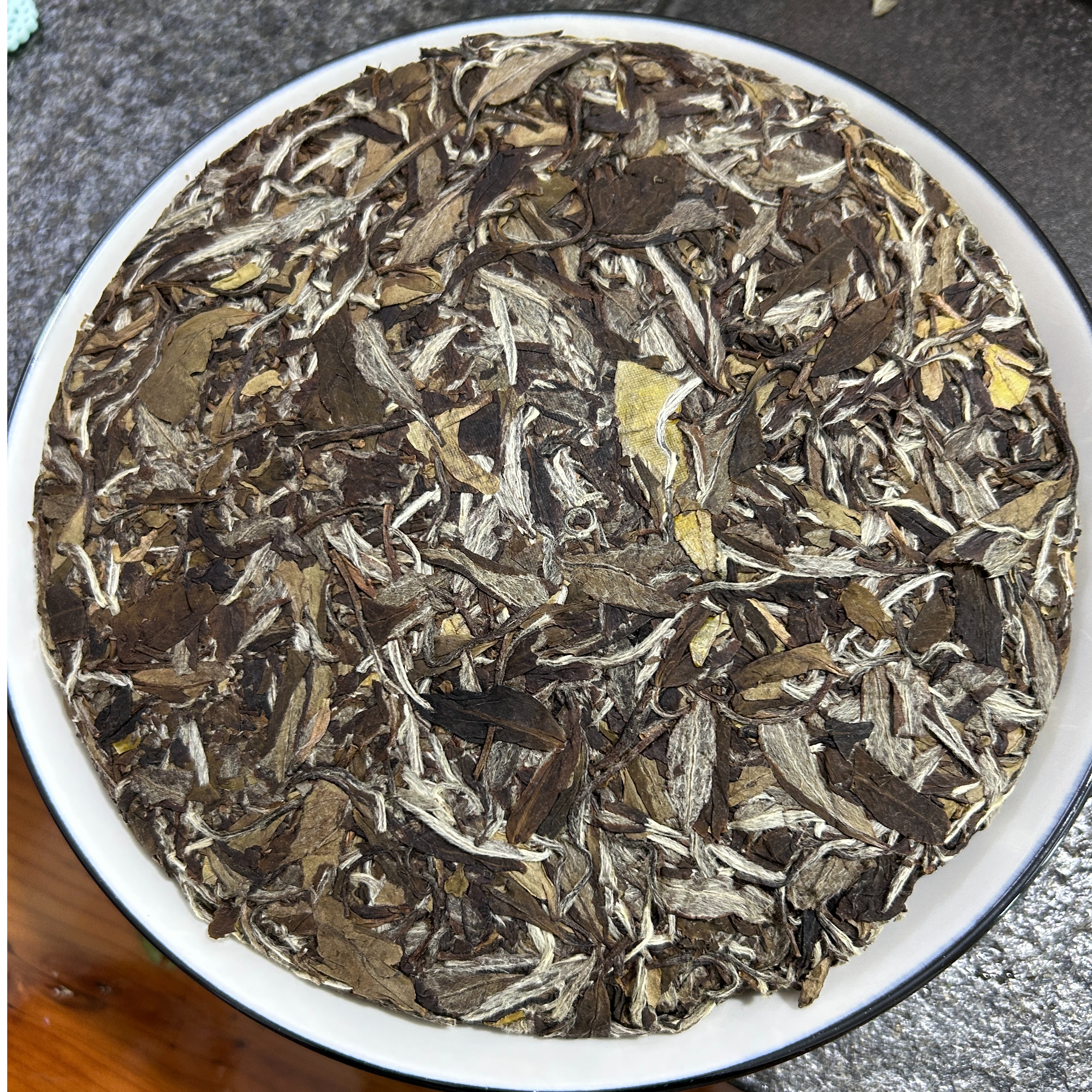【福鼎白茶】兵壶缘 2015蜜香牡丹饼 毫香蜜韵可可香入水甜袋装
