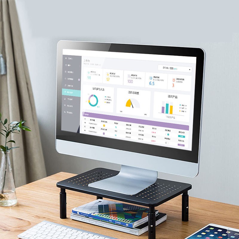 支尔成笔记本支架显示器增高架电脑垫高办公置物桌面显示器支架