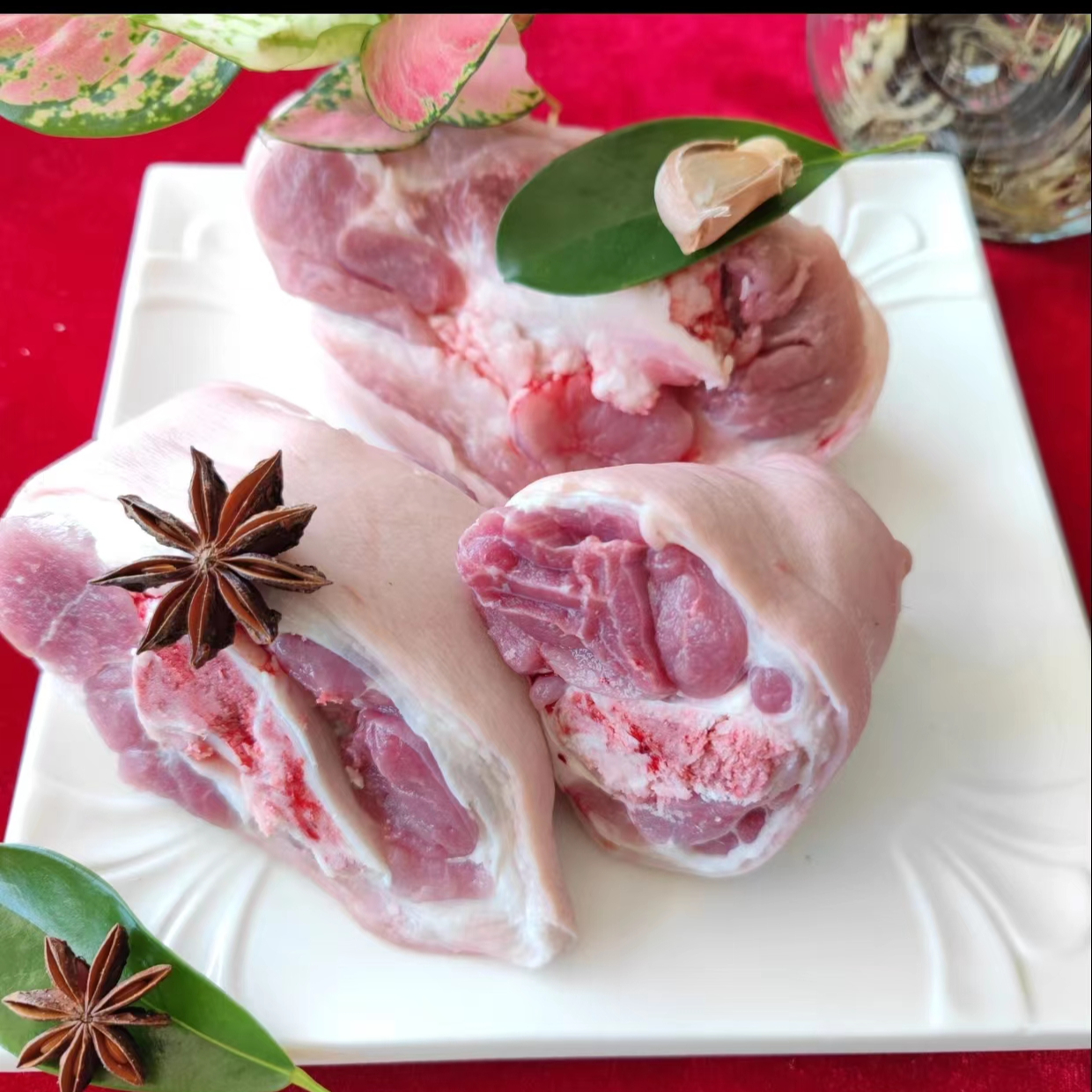 【急速发货】新鲜猪大腿猪前腿猪前肘前脚肉整个猪蹄大猪腿整只前