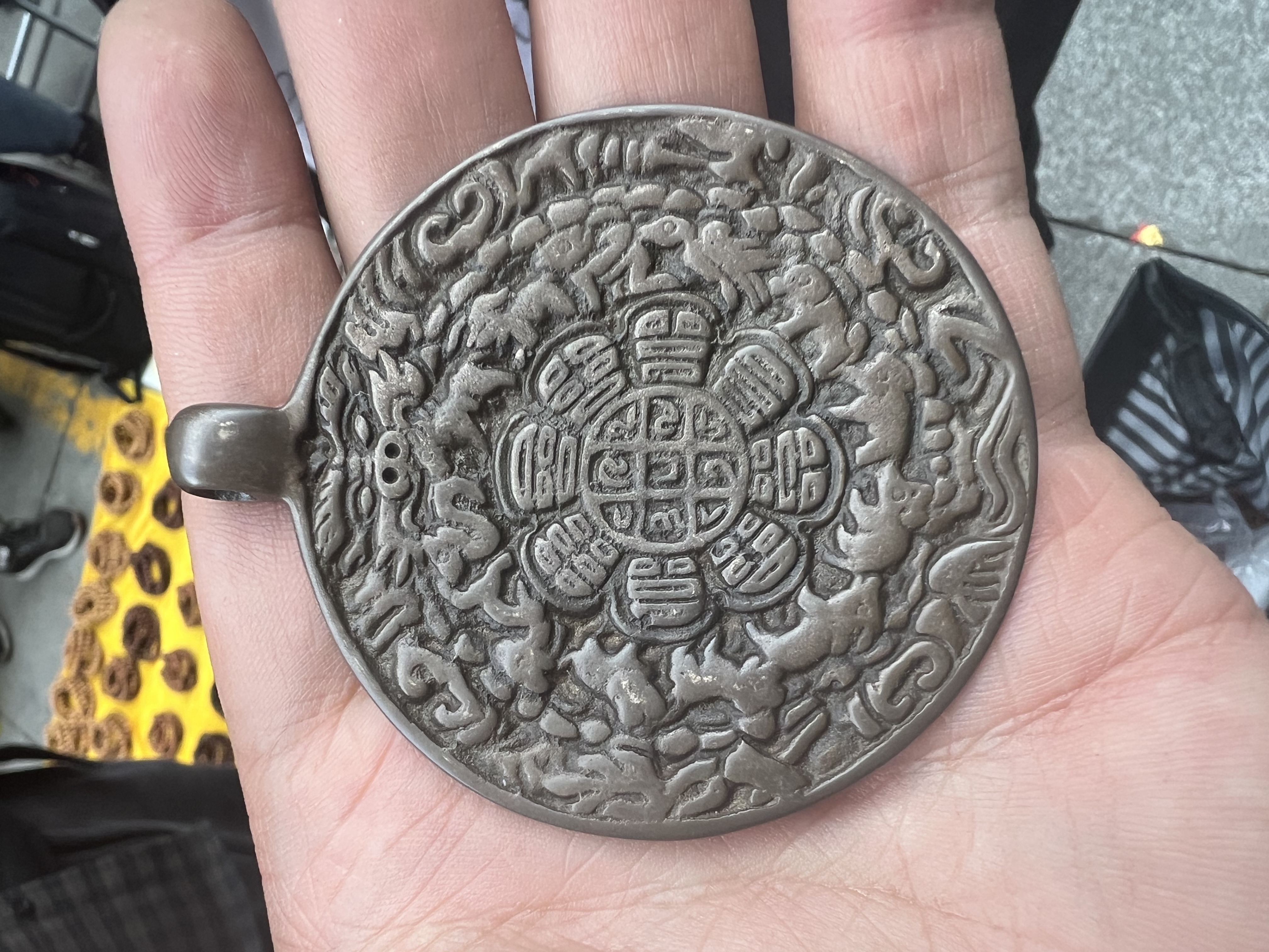 藏区铜件 模版清晰