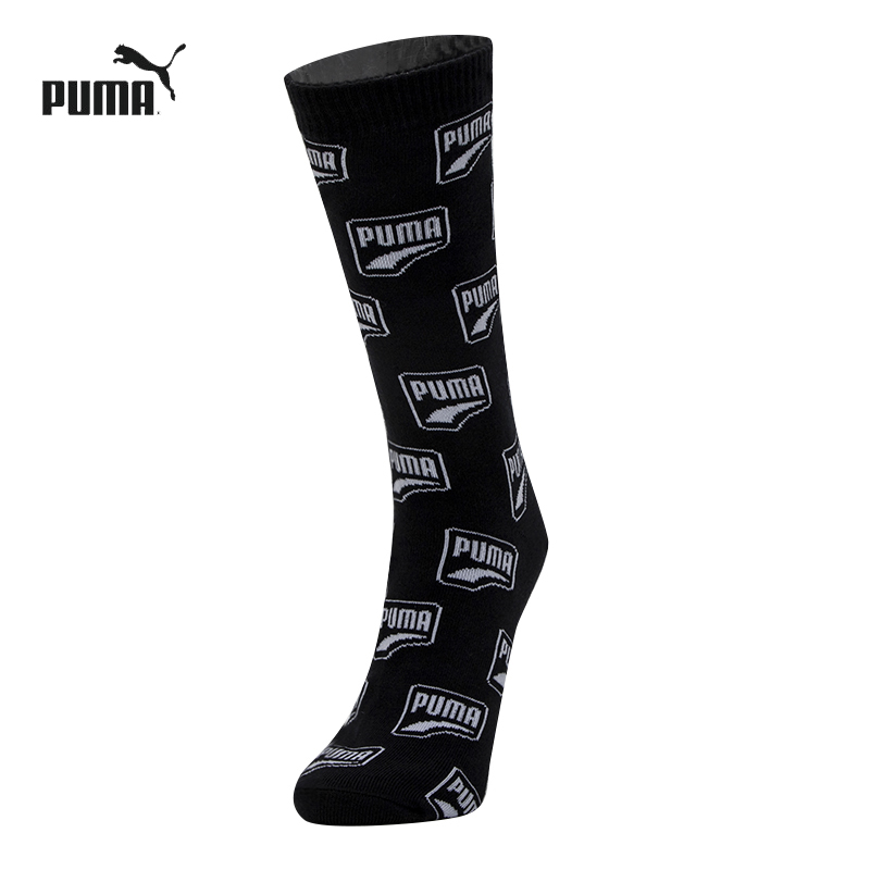 PUMA彪马情侣透气袜子新款训练健身运动长袜跑步中筒休闲袜935819