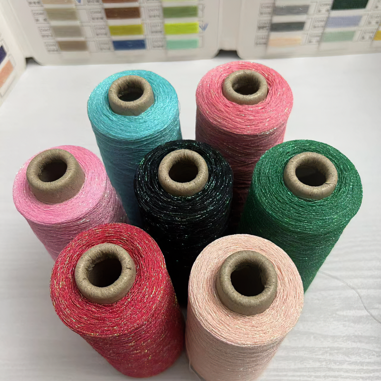 意大利进口苎麻闪丝配线 闪光苎麻手编细线可配线可主线可贴肤穿